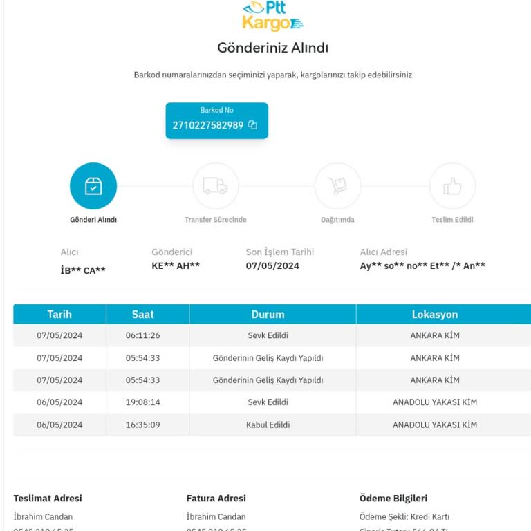 PTT Kargo Dağıtım Yapmıyor Çalışmıyor
