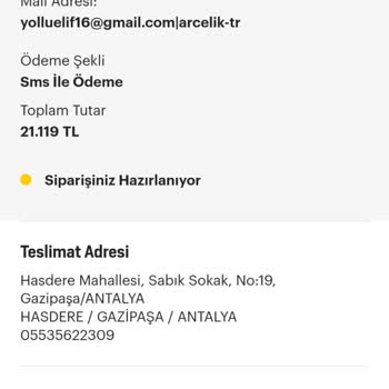Arçelik Buzdolabı Hâlâ Teslimat Yapılmadı
