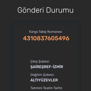 Aras Kargo Şubeden Çıkış Yapmayan Kargo