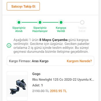 Aras Kargo Şubeden Çıkış Yapmayan Kargo