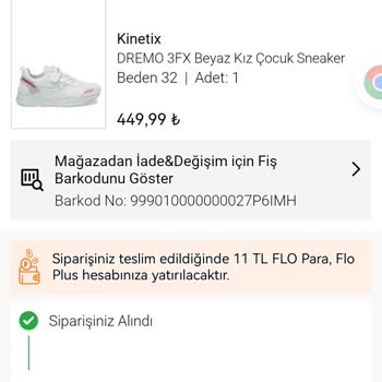 FLO Ayakkabı 'dan Alışveriş Hayal Kırıklığı