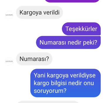 Lufin Store Ürünü Göndermiyor. Ulaşamıyorum.