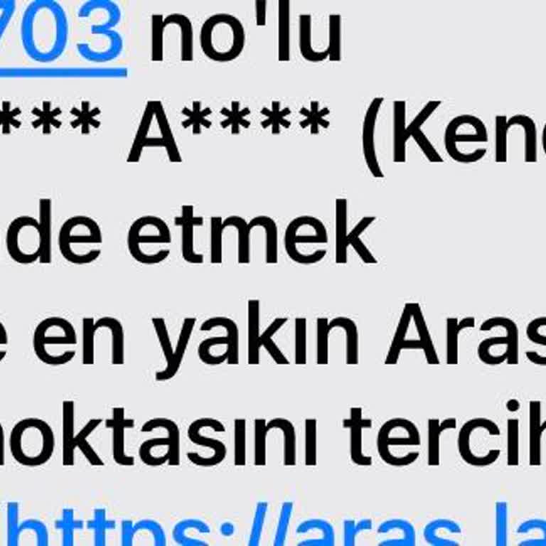 Aras Kargo Trendyol'dan Siparişimde Yaşadığım Teslimat Sorunları