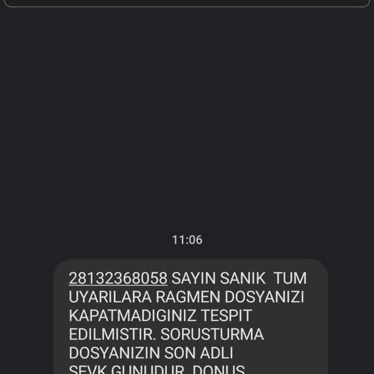 0216 222 04 41 Özel Bilgilerim İle İlgisiz Site Tehdidi!