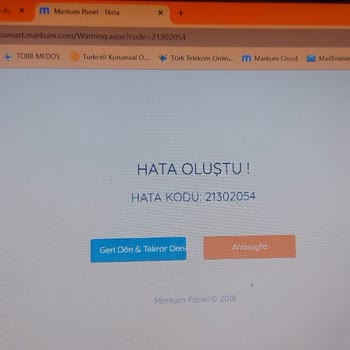 Markum Bilişim Markum Mail Sorunu!