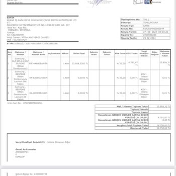 Samsung Türkiye'den Şikayetçiyim, Buzdolabının Kapağı Gelmedi.