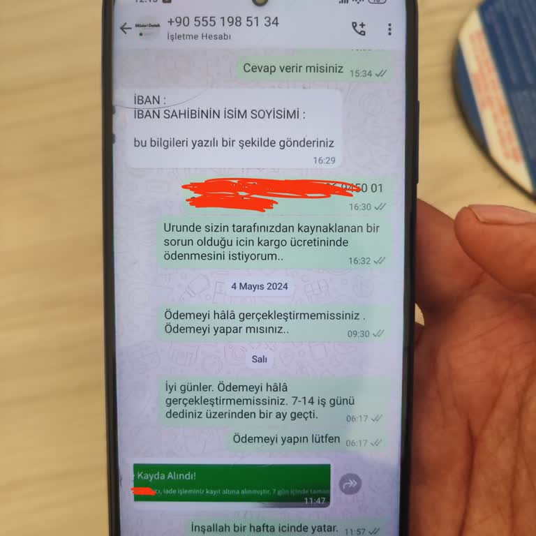 Hepsimoda'dan Yanlış Kesim Etek Ve İade Sorunu