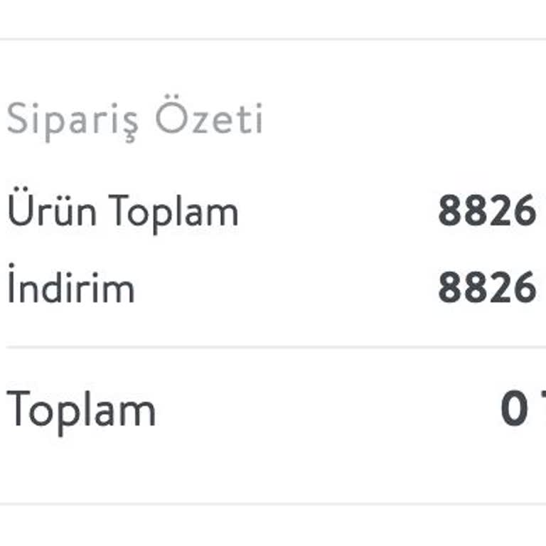 Vivense İndirim Kodu Sıfır Olduğu İçin Siparişi Alamıyor