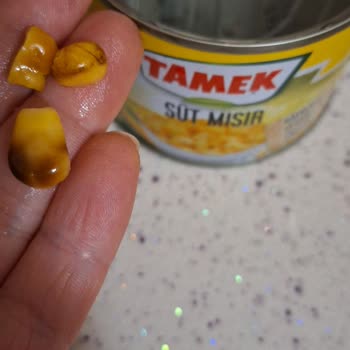 Tamek Konserve Mısır Hep Kararmış