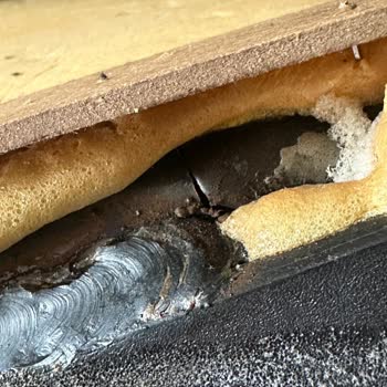 Exvega Andromedia Oturak Kısmı Demir Profil Kırıldı.