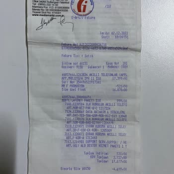 Media Markt Ten Telefon Onarımı Yapmıyor.