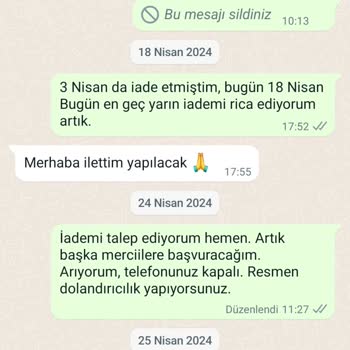Little Visqon Ücretimi İade Etmiyorlar!