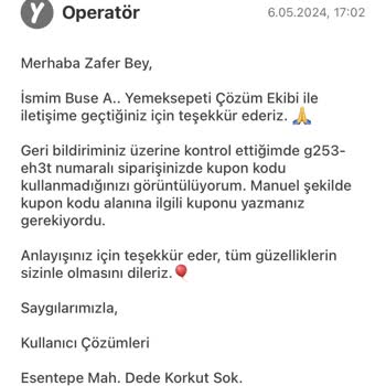 Yemeksepeti Müşterilerle Dalga Geçme Konusu Ve Hizmet Yok!