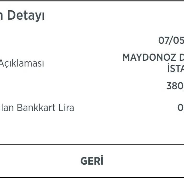 Maydonoz Döner Beşiktaş Şubesi Gıda Zehirlenmesi
