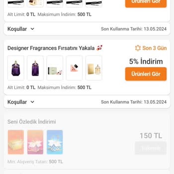 Trendyol Bana Özel Tanımladığı Kuponu Tarihinden Önce İptal Etti.