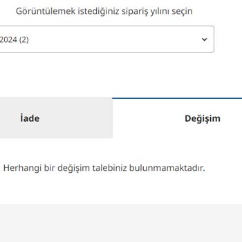 IKEA Sipariş Değişim Talebim 1 Aydır Gerçekleşmedi