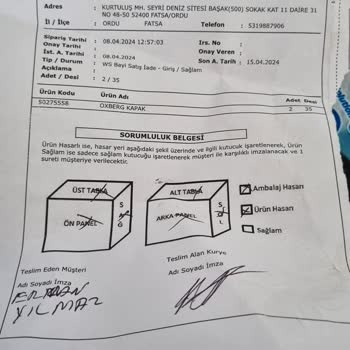 IKEA Sipariş Değişim Talebim 1 Aydır Gerçekleşmedi