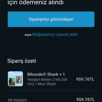 Shopify.com Online Alışverişte Yaşanan Mağduriyet Talebi
