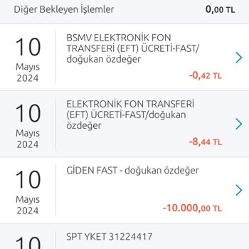 Yapı Kredi Bankası İzinsiz Kesintiye Karşı Hesap İadesi Talebi