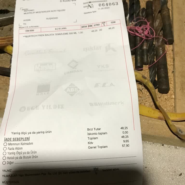 Yılmazlar Yapı Market Hatalı Ürün Nedeni İle Müşteri Rencide Edildi