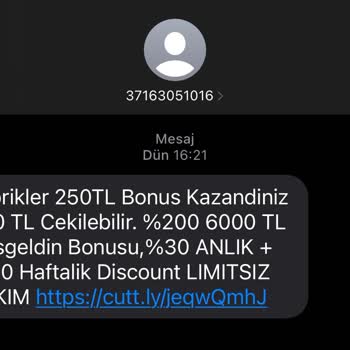 Vodafone Sürekli Rahatsız Edici Mesajlar Ve Bu Mesajların Engellenmesi Talebi