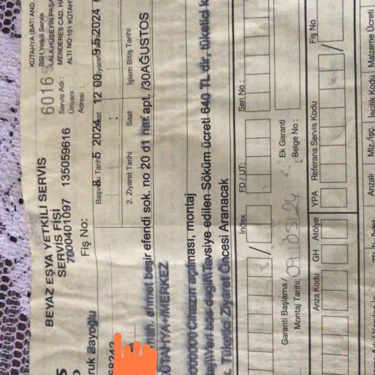 Bosch Servis Ücretleriyle Şaşkınlık Yaratan Deneyim