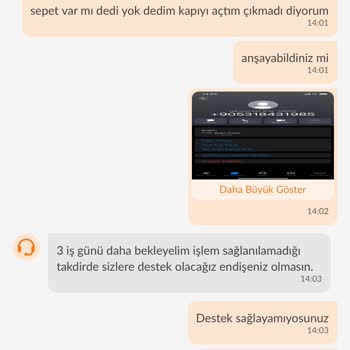 Trendyol Express Ürün Teslim Edilmemesi