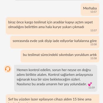 Trendyol Express Ürün Teslim Edilmemesi