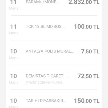 MoneyPay Paramın İadesi Talebi