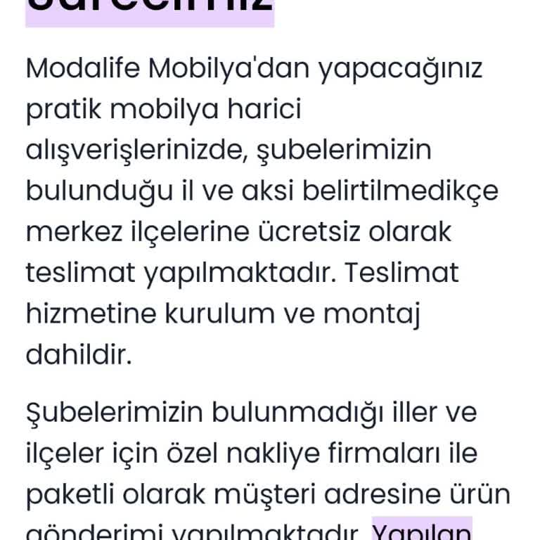 Modalife Ürünleri Asansör Olmadan Çıkarmadı