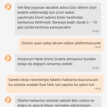 Trendyol İade Değişim Problemi