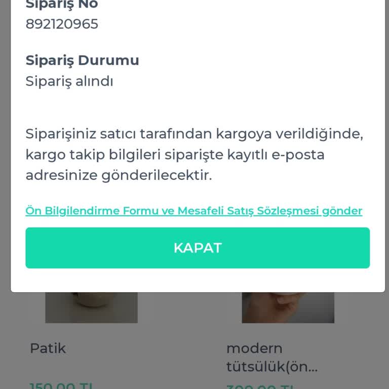 Shopier Sipariş İptali İstiyorum