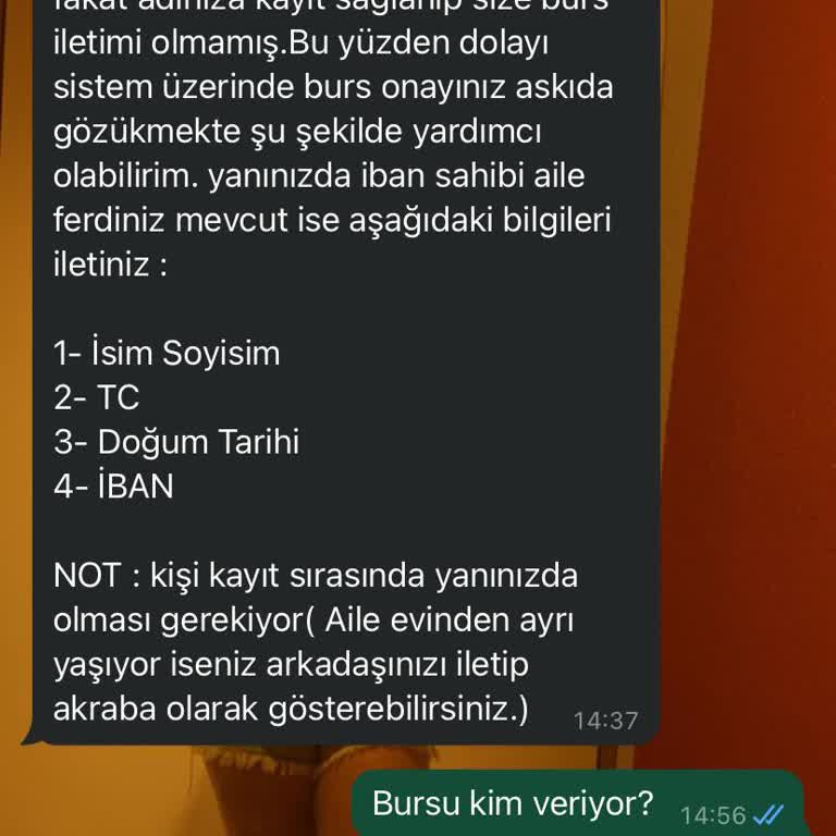 Umut Vakfı Burs Başvurusu Hüsranı