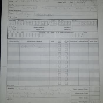 Bosch Ankastre Fırın Garantisi Olduğu Halde Ücret Alınması