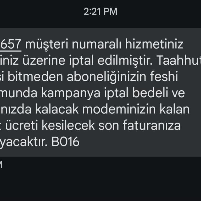 Vodafone Net Laubali Konuşma Ve Bos Yere Cezai İşlem Uygulama