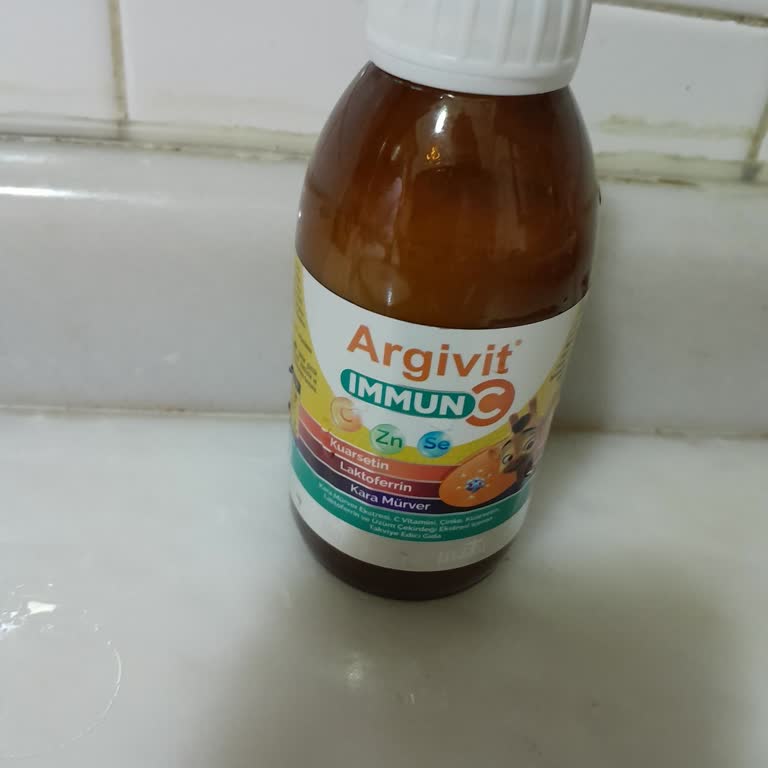 Argivit Şurup Köpürerek Taştı