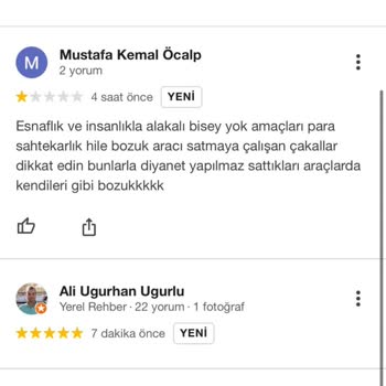Google İşletmemdeki Hakaret İçeren Yorumun Kaldırılması