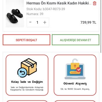 Lal Shoes Görselde Başka Fiyat Gösterip Sepette Fiyat Yükseltiyorlar