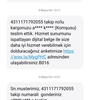 Uşak Merkez Aras Kargo Karun Şubesi