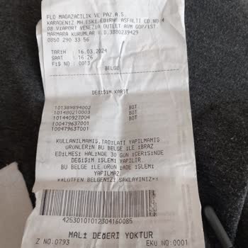 Kinetix Venezia FLO Mağazası Ayakkabı Şikayetim