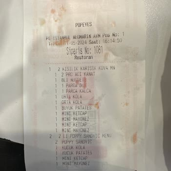 Popeyes Neomarin Şubesi Bozuk Ve Tarihi Geçmiş Ürün Satıyor