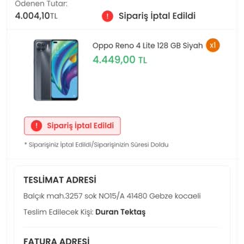 EasyCep Canlı Destek Hattı Yok Güven Vermeyen Site