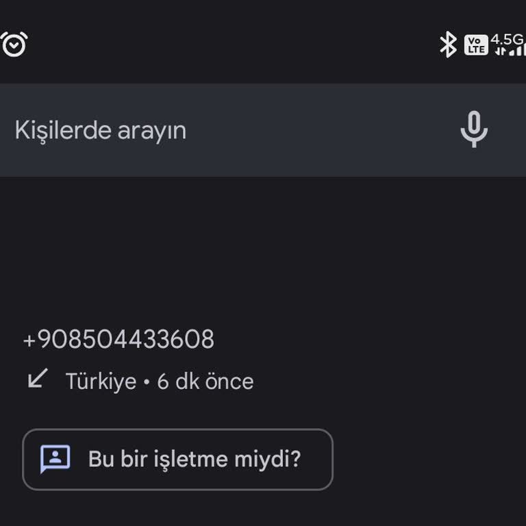 0850 443 36 08 Şüpheli Numara!
