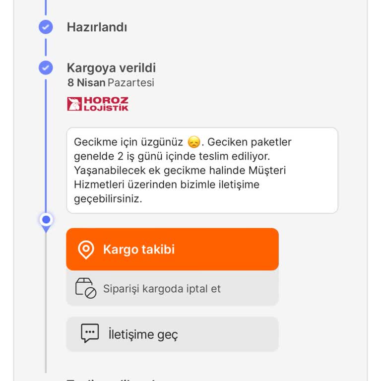 Horoz Lojistik Çamaşır Makinamı Getirmiyorlar