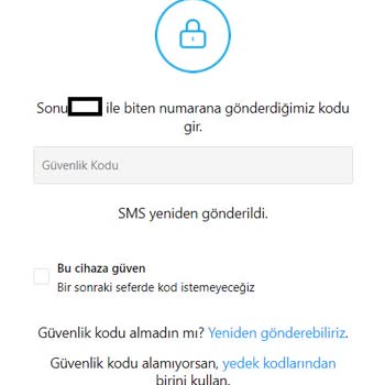 Instagram Hesabıma Giriş Yapılmıyor, SMS Gelmiyor