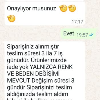 Bulem Butik Sosyal Medya Üzerinden Satış Yapan Butikten Ürün Değişimi Ve Gönderim Sorunu