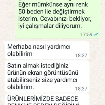 Bulem Butik Sosyal Medya Üzerinden Satış Yapan Butikten Ürün Değişimi Ve Gönderim Sorunu