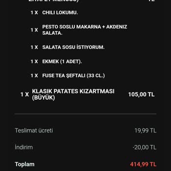 Yemeksepeti Yemeğime İstanbul Turu Attırdılar.