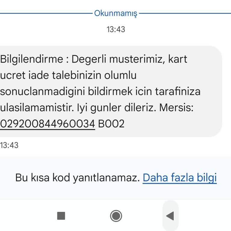 Denizbank Kredi Kartı Aidatı Geri Ödemesi