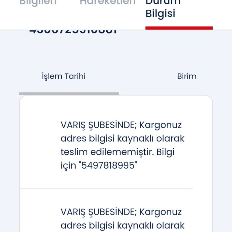 Aras Kargo Kargoları Getirmiyor Ve Aramıyor
